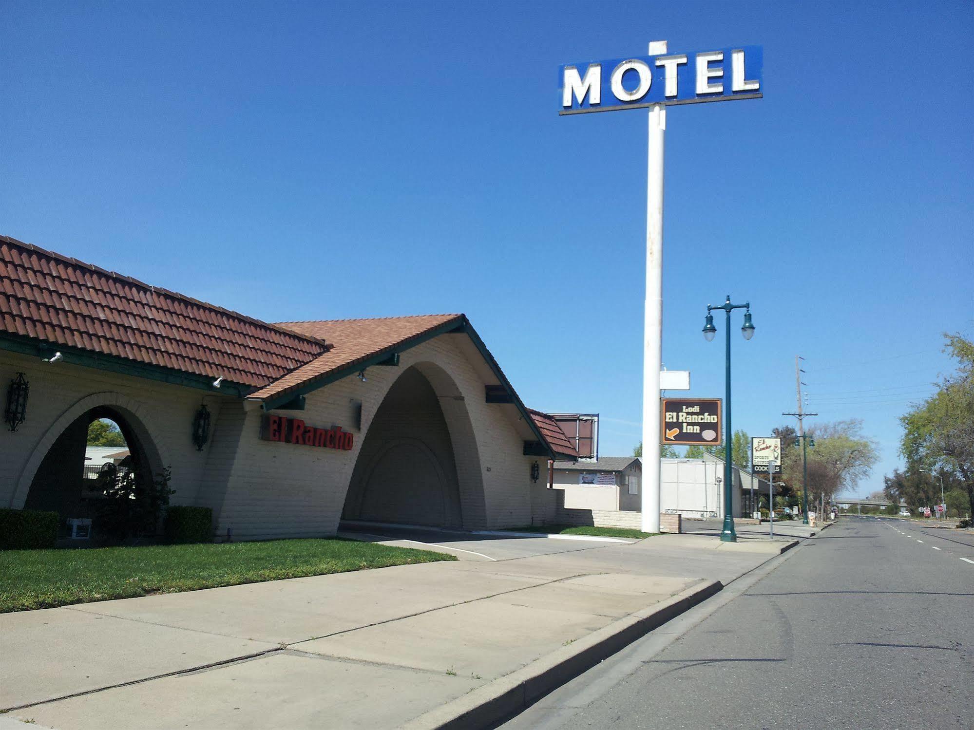 El Rancho Motel Lodi Luaran gambar